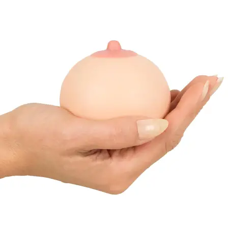 Stresszoldó labda - cici (natúr)