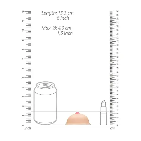 Titty - szappan cici - natúr (95g)