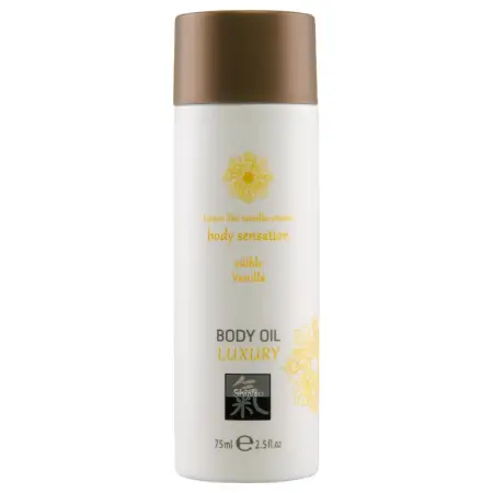 Shiatsu Luxury - ehető masszázsolaj - vanília (75ml)