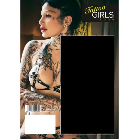 Tattoo Girls - tetovált női naptár - 2025 (10db)