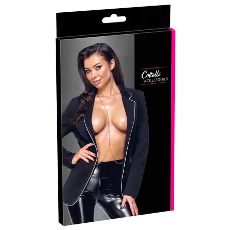 Cottelli - láncos testhám (arany)