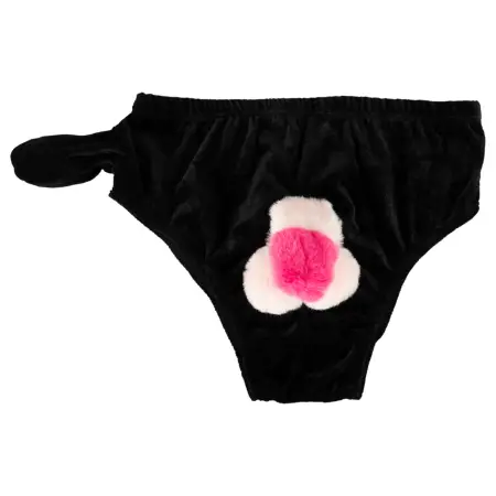 Pumpás péniszes alsó (fekete)