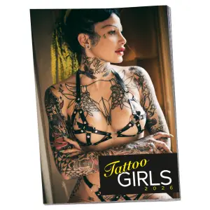 Tattoo Girls - tetovált női naptár - 2025 (10db)