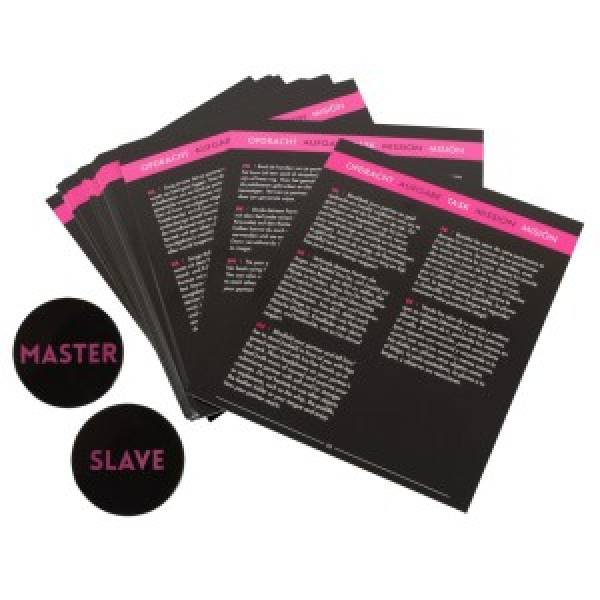 Feladatkártyák a Master&Slave erotikus társashoz